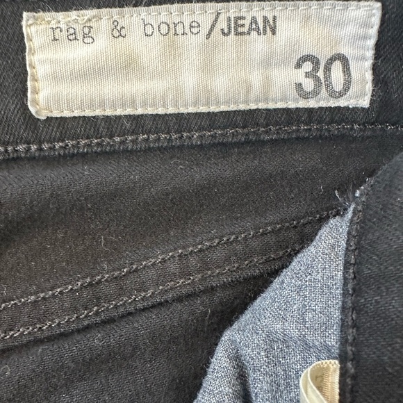 Rag & Bone Cropped Flare Jeans Black - Picture 9 of 11